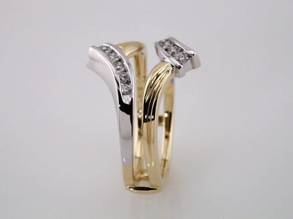 1/4 CTW Natural Diamond Ring Guard, Style 5