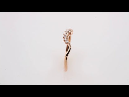 .05 CTW Natural Diamond Matching Band, 5.37 mm